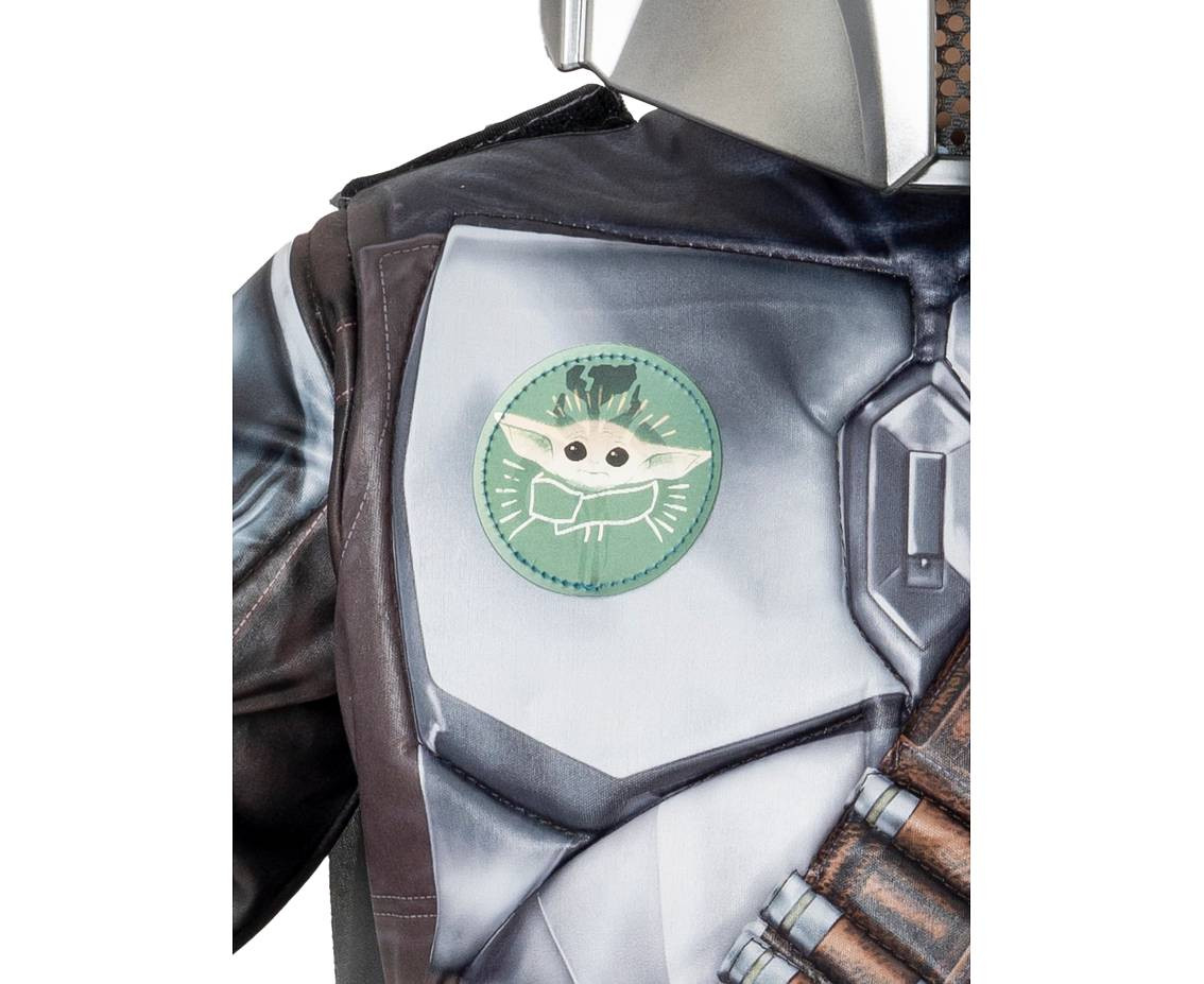 Role-play set for kids Mandalorian Star Wars (padded jumpsuit with mask, cape), size 4-6 years